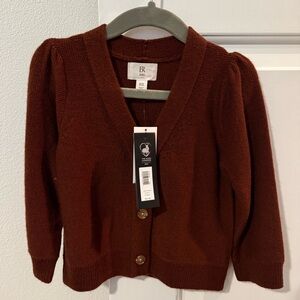 Banana Republic Baby Kids Burgundy Cardigan Sweater
